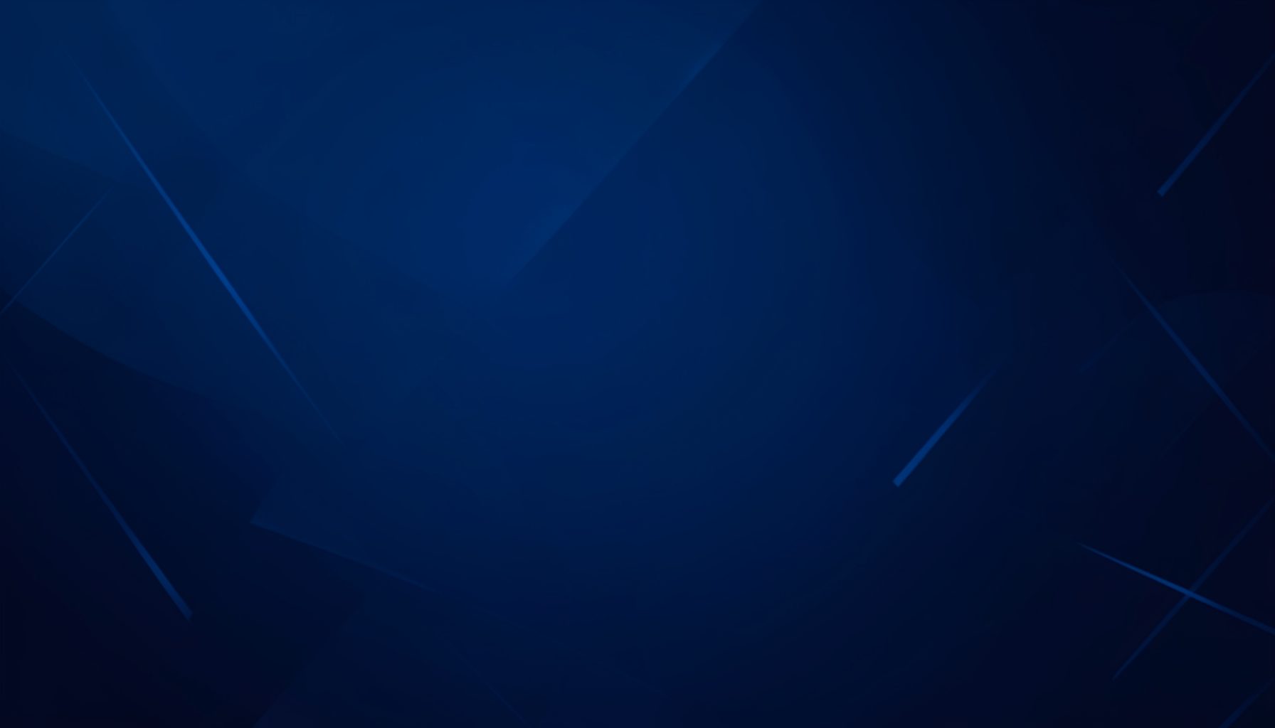 Abstract dark blue geometric background with light streaks and angular shapes, sleek modern mood
